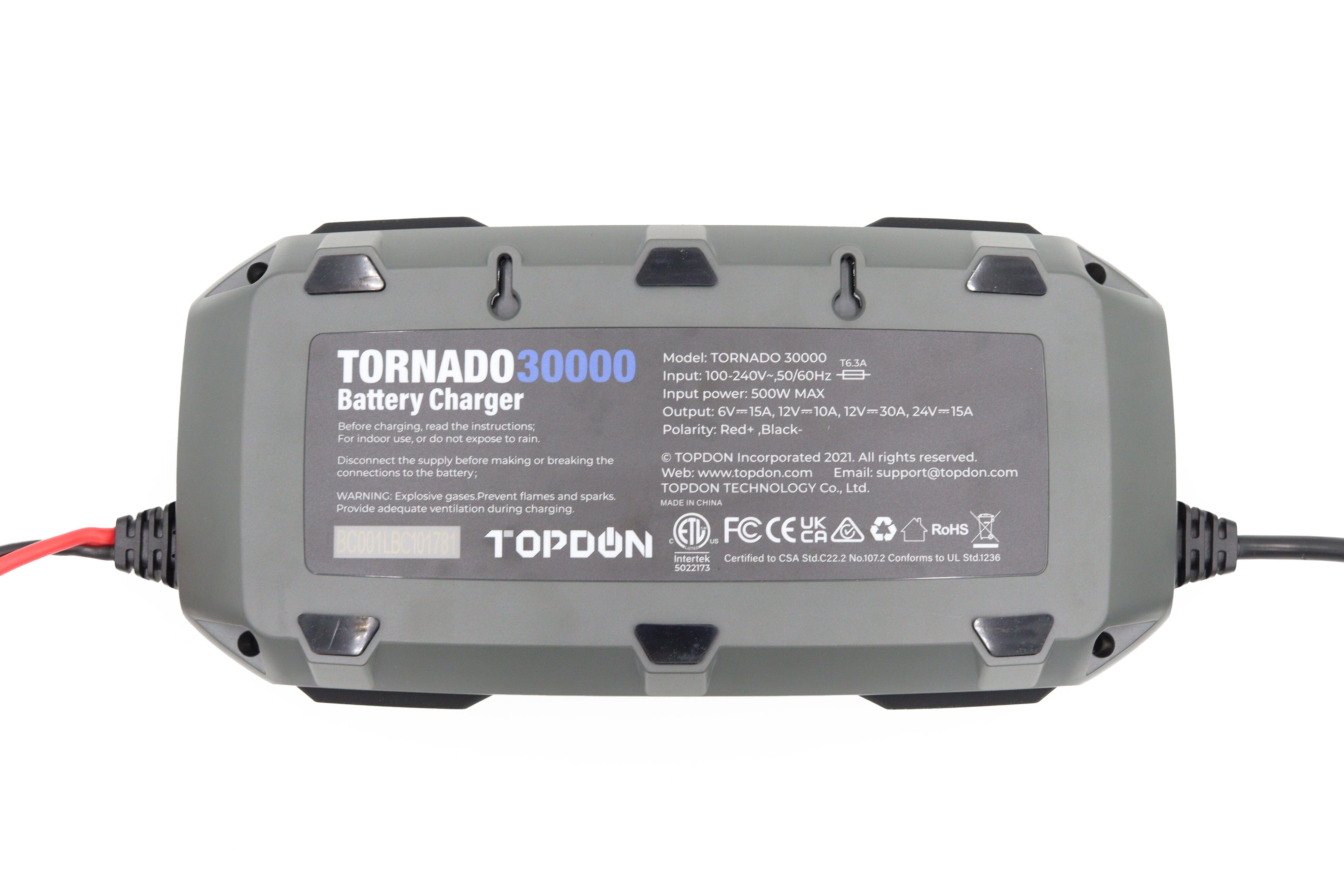 Topdon Tornado30000 - Battery Charger | Remote Pro